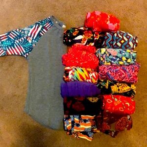 Lularoe leggings/shirt